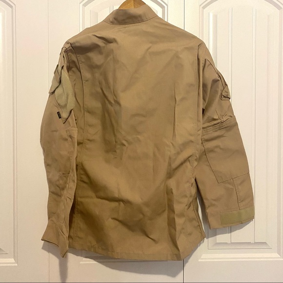 Tru Spec Professional Grade Khaki Tactical Response Uniform Top - Picture 4 of 8